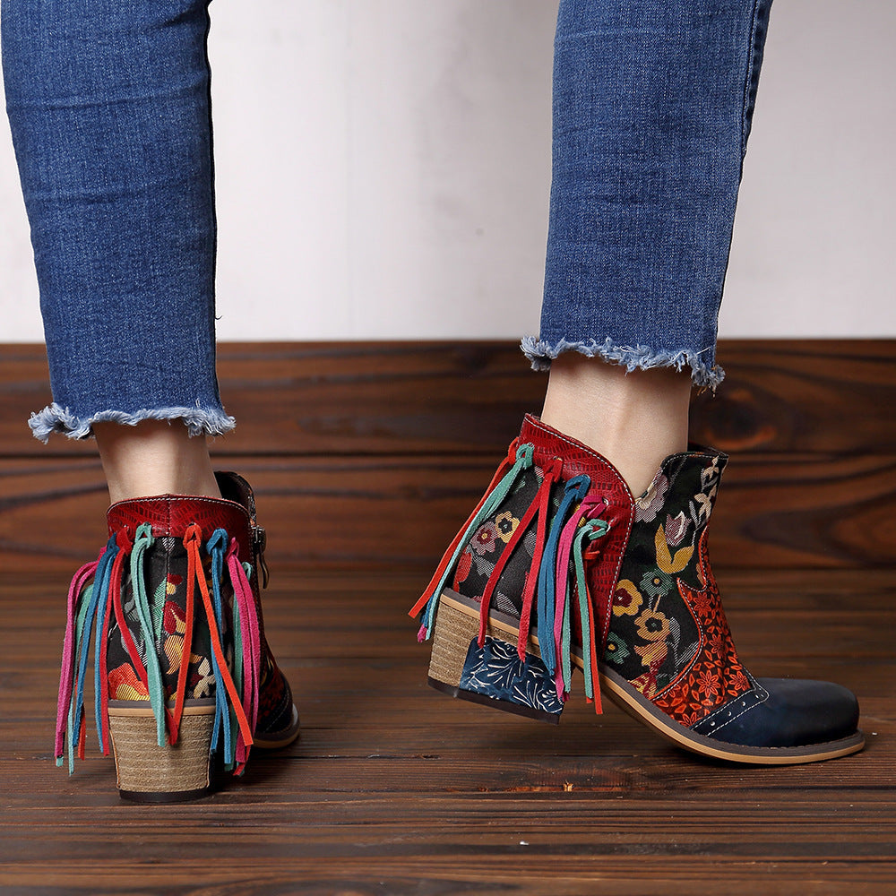 Crazycatz hot sale bohemian boots